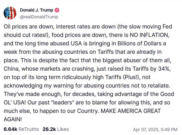 Trump Insists Fed Slash Rates, Argues Inflation Has Vanished