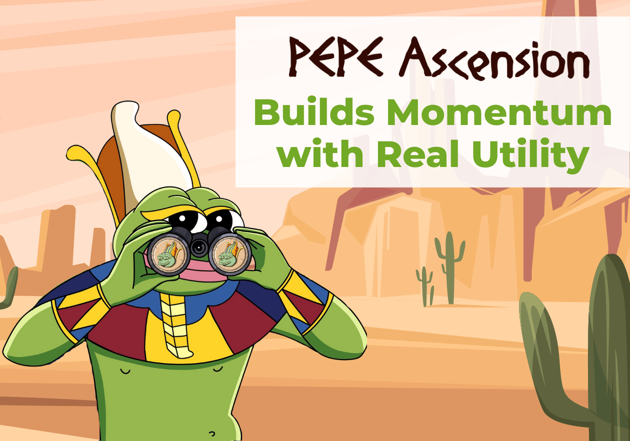 PEPE Ascension Builds Momentum with Real Utility