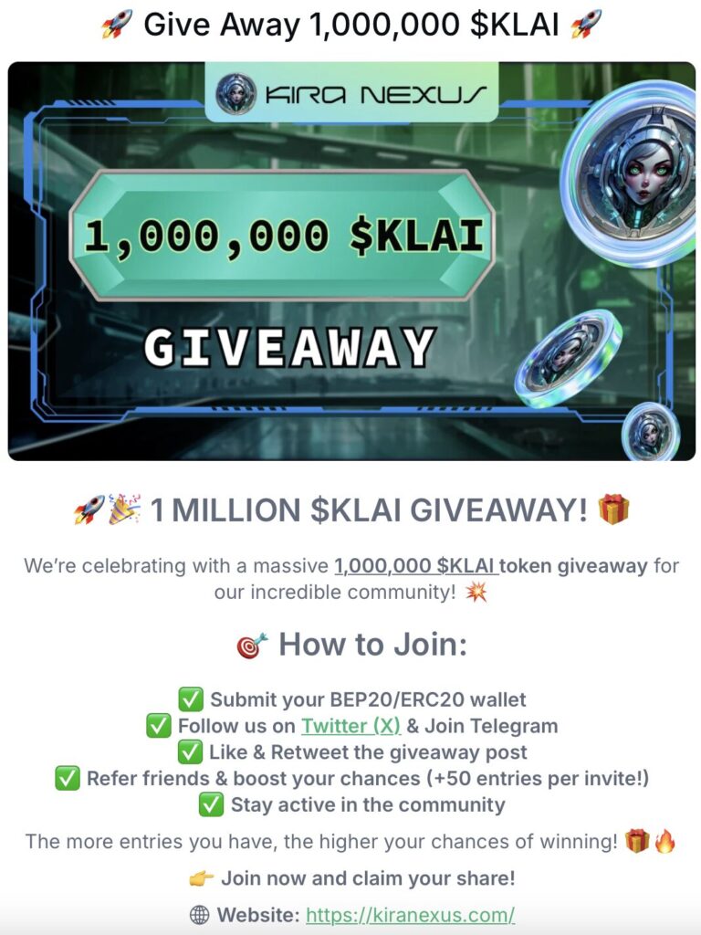 Kira Nexus Airdrop